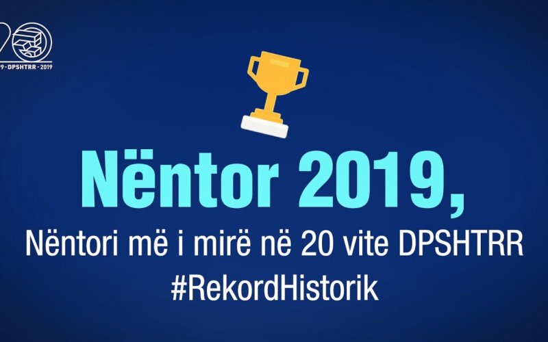 Raporti Janar-Nëntor 2019 DPSHTRR!